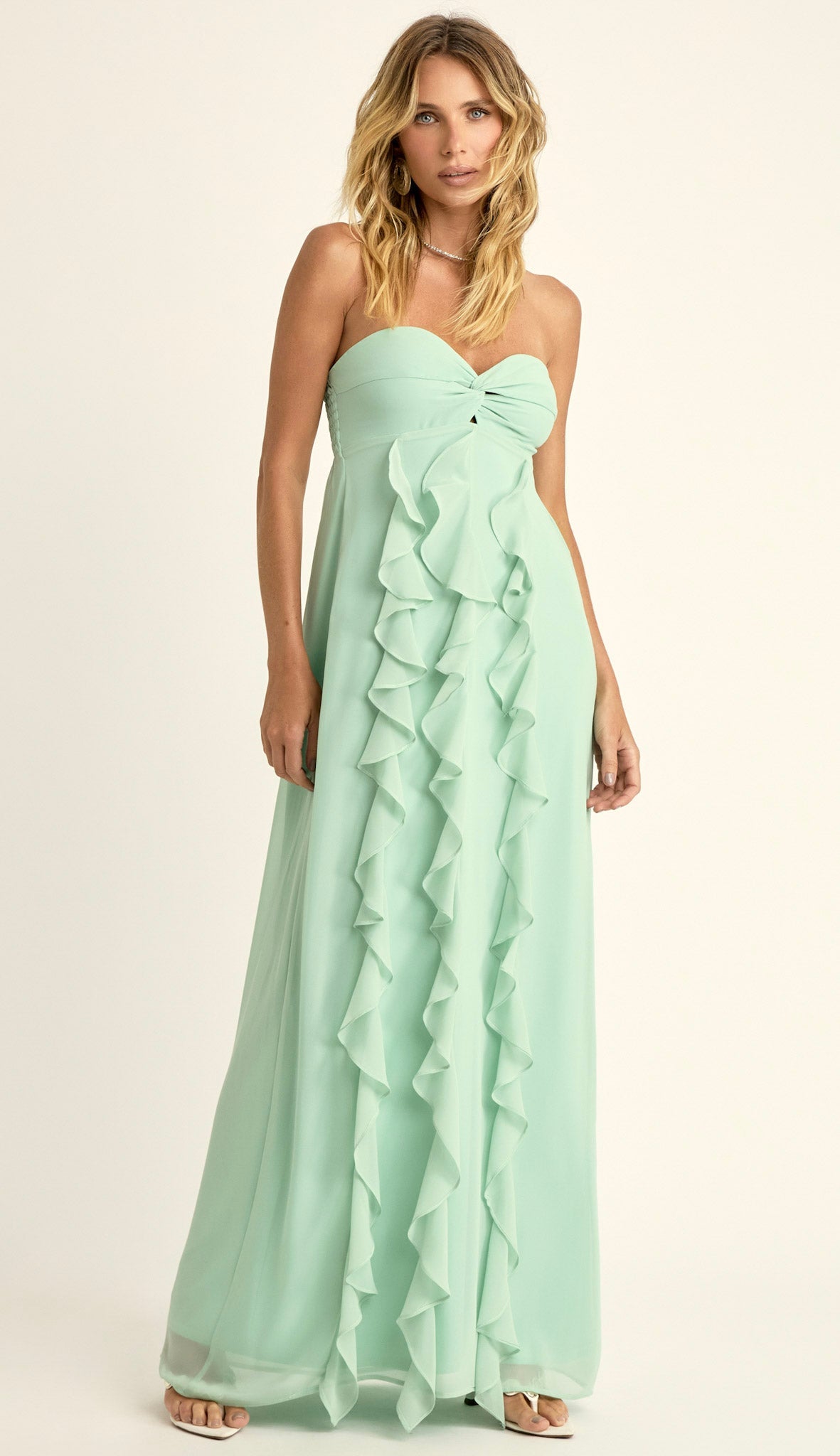 Vestido Jamine Acqua