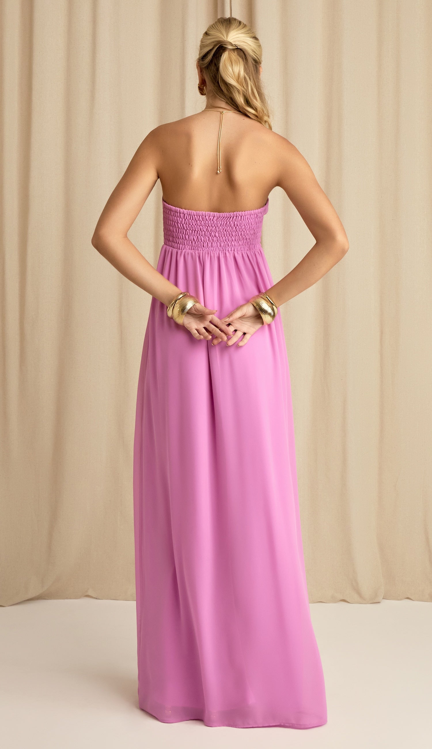 Vestido Jamine Rosa
