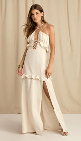 Vestido Barbara Natural