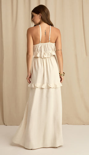 Vestido Barbara Natural